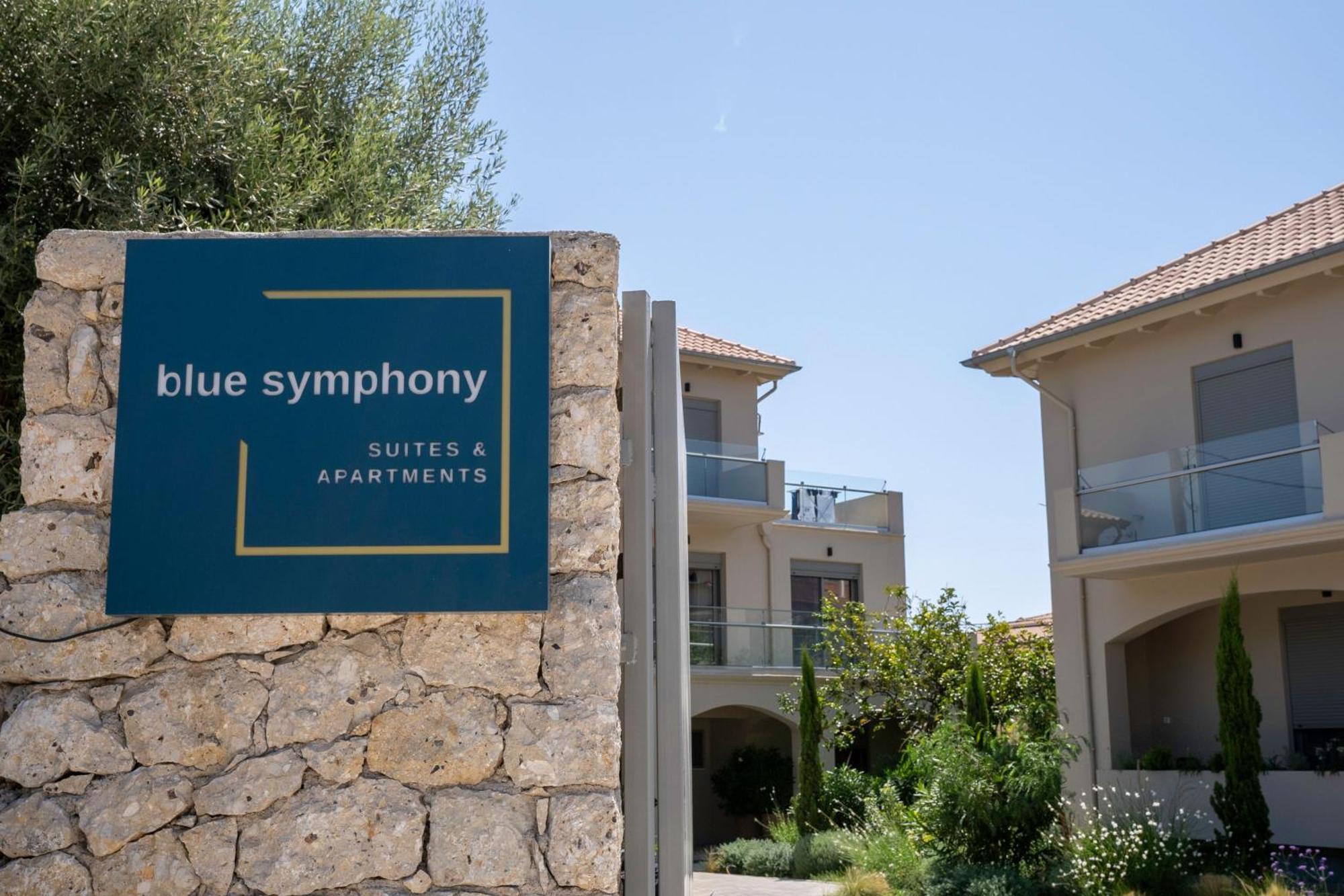 Blue Symphony Suites Apartments Nikiana Exterior foto